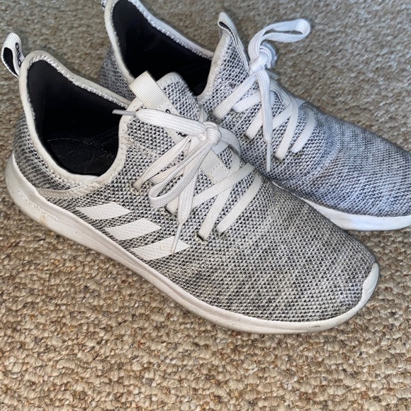 adidas | Shoes | Grey Adidas Slip On Tennis Shoes | Poshmark